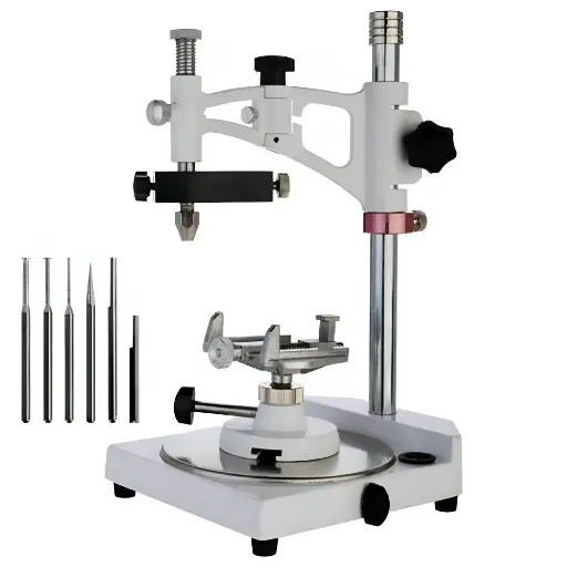 JT-09 Adjustable Dental Parallelometer | Laboratory Surveyor with Accessories